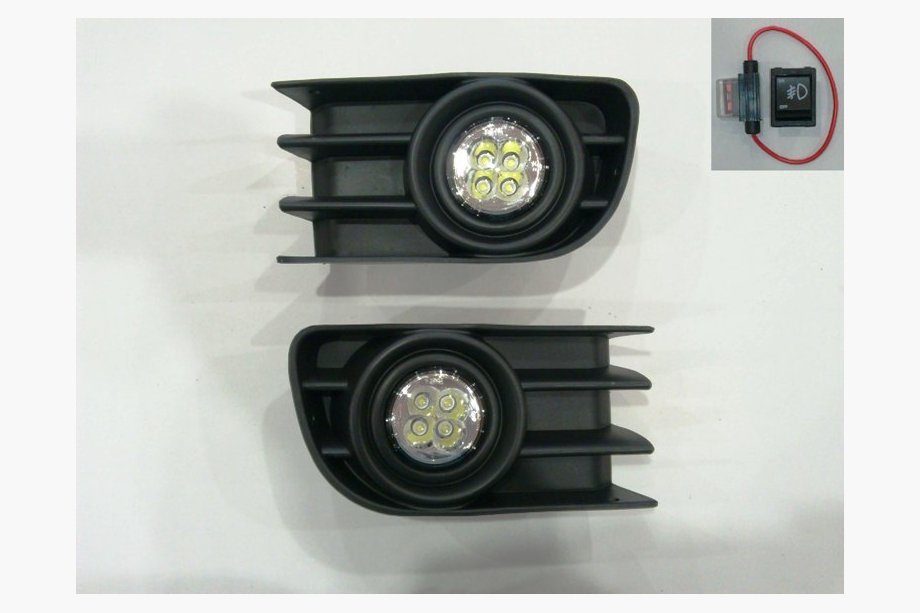 Renault Megane II 2004–2009 (model 2004-2006) Mistlampen (LED) Image