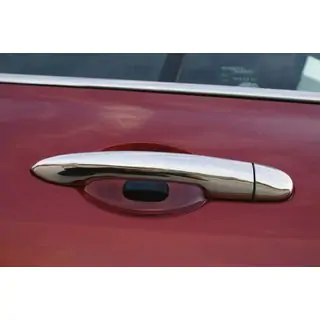 RVS deurgreep covers (4 stuks) foto 1