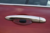 Renault Espace 2002–2014 RVS deurgreep covers (4 stuks) OmsaLine - Italiaans roestvrij staal foto 1