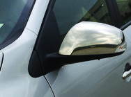 Renault Fluence 2009–2016 RVS spiegelkappen (2 stuks) OmsaLine - Italiaans roestvrij staal foto 2