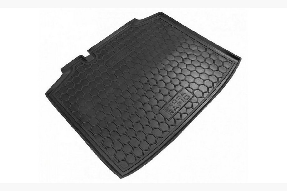 Skoda Rapid 2012–2019 Kofferbakmat Spaceback (Autogumm, kunststof) Image