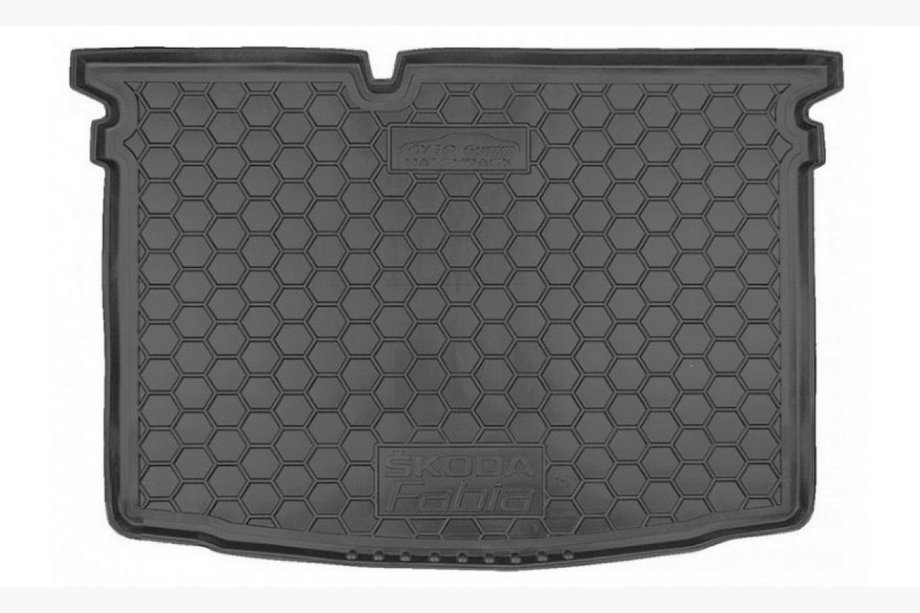 Skoda Fabia 2014–2021 Kofferbakmat HB 2015+ (Autogumm, kunststof) Image