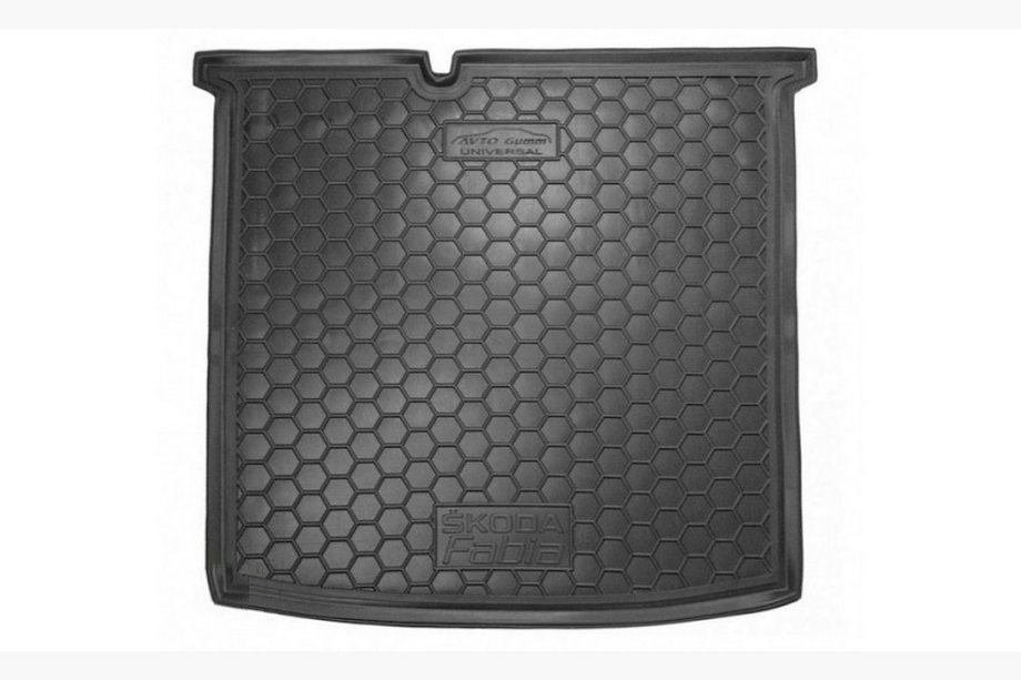 Skoda Fabia 2014–2021 Kofferbakmat SW 2015+ (Autogumm, kunststof) Image