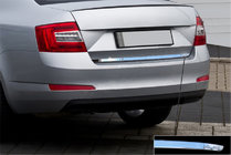 Skoda Octavia III A7 2013–2019 Kofferbakrand (RVS) foto 1