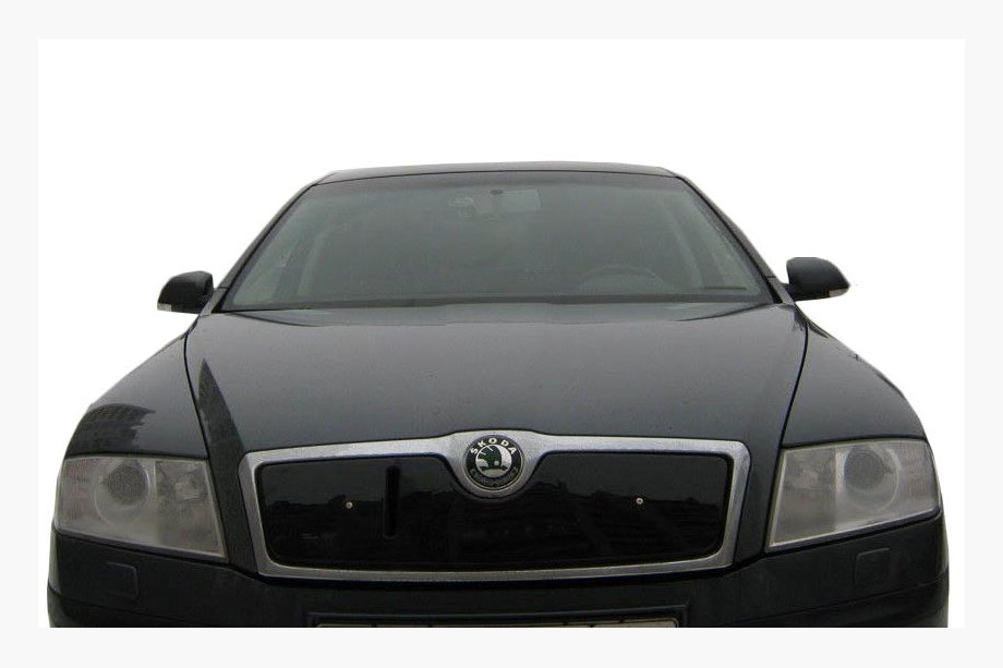 Skoda Octavia II A5 2006–2010 Winterafdekking voor grille (bovenste) Mat Foto 4