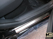 Skoda Octavia I Tour A4 1996–2010 Dorpellijsten NataNika (4 stuks, RVS) Standaard - Lohmann tape, 0,5 mm foto 2
