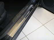 Skoda Superb 2001–2009 Nataniko RVS dorpellijsten (set van 4) foto 1