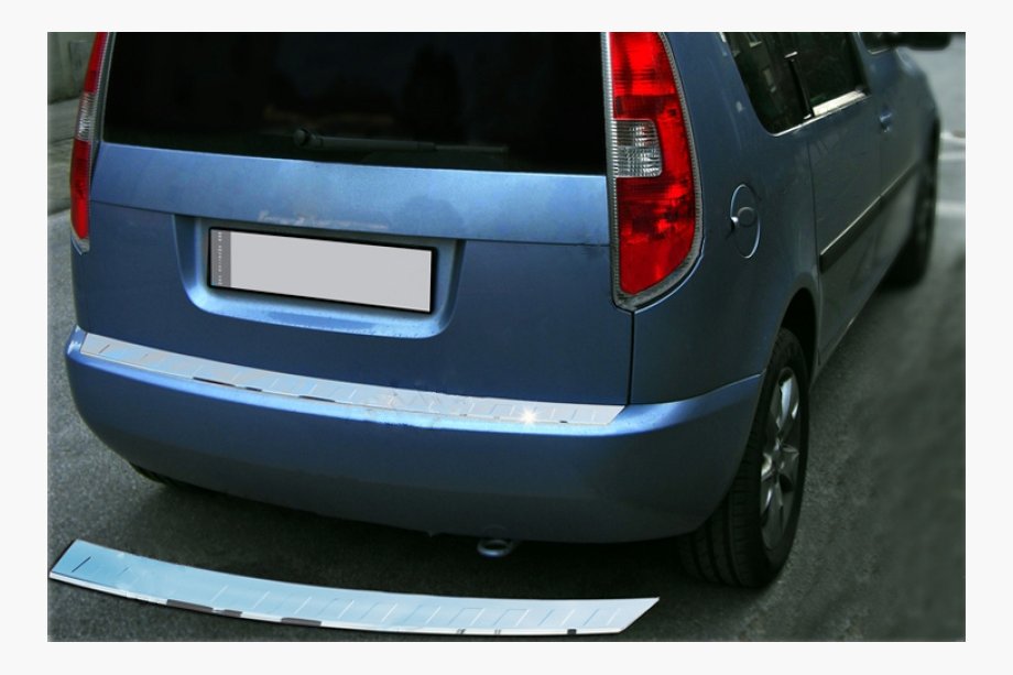 Renault Lodgy 2013–2022 OmsaLine RVS achterbumperbeschermer Image