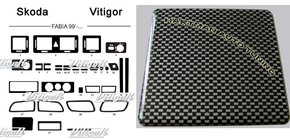 Skoda Fabia 2000–2007 Actie!!! Dashboardcover (carbonlook) foto 1