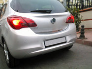 Opel Corsa E 2015–2019 Kofferbakrand (RVS) foto 1