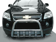 Chevrolet Captiva 2006–2019 Voorste bullbar QT006 (RVS) foto 2