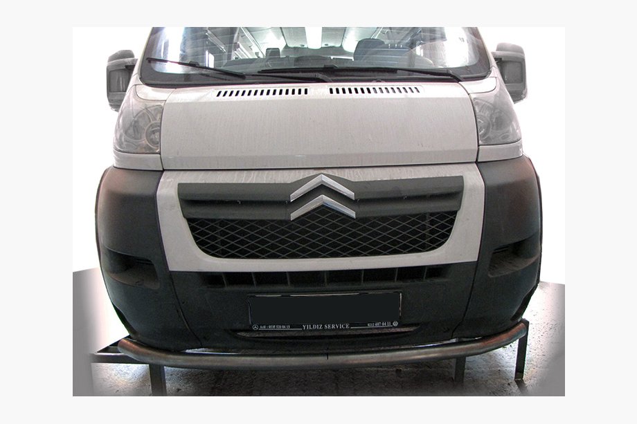 Fiat Ducato 2006–2025 RVS voorste beschermbeugel ST008 Image