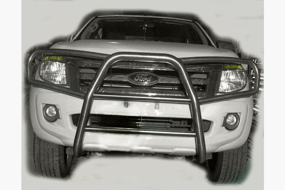 Ford Ranger 2011–2022 Frontbeschermbeugel WT011 (RVS) Image