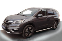 Honda CRV 2017–2022 Fullmond side steps (set van 2, aluminium) foto 2