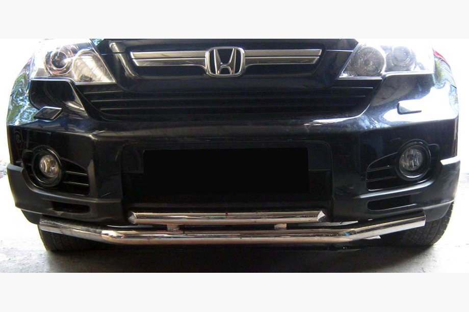 Honda CR-V 2007–2011 Voorbeschermbeugel ST014 (RVS) Image