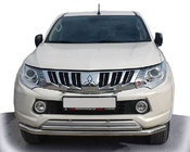 Mitsubishi L200 2015–2024 Voorbeschermbeugel ST014 (RVS) foto 4