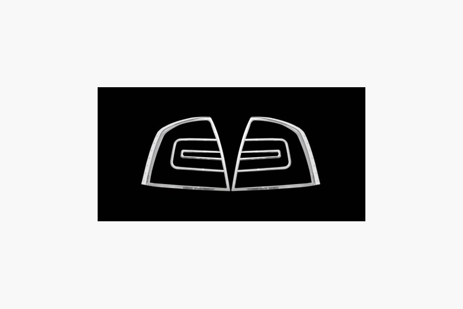 Skoda Octavia II A5 2006–2010 Achterlichtcovers (2 stuks, kunststof) Image