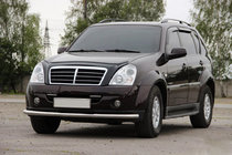 SsangYong Rexton I 2001–2017 Voorbumperbescherming ST008 (RVS) foto 1