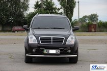 SsangYong Rexton I 2001–2017 Voorbumperbescherming ST008 (RVS) foto 3