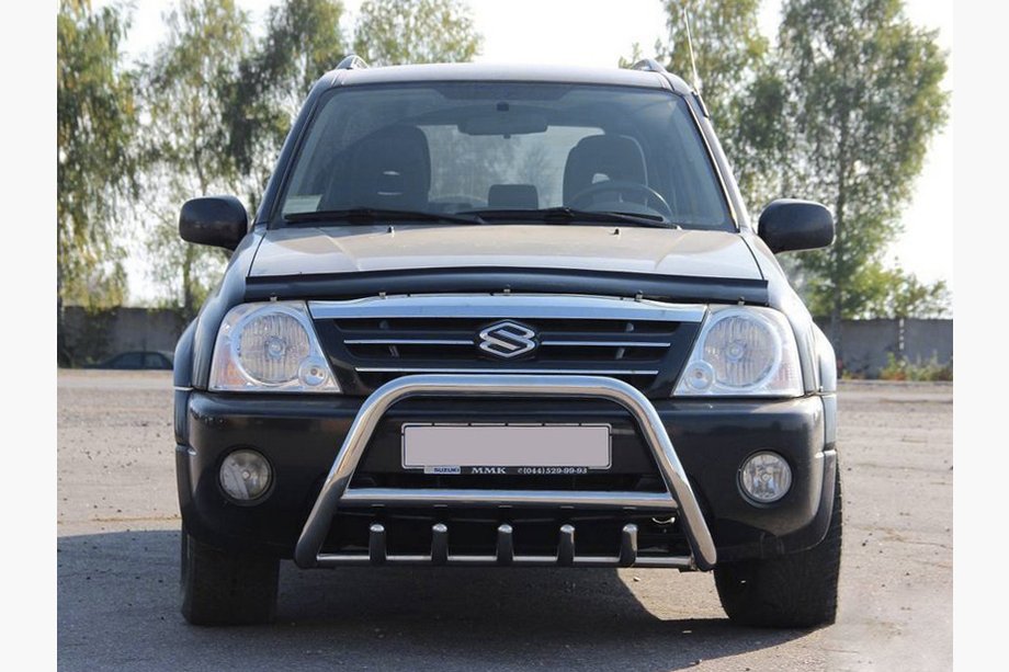 Suzuki XL7 1998–2006 Bullbar WT003 (RVS) Image