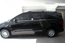 Ssang Yong Rodius Buitenste raamlijstenset (4-delig, RVS) foto 1