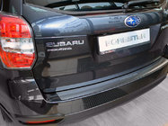 Subaru Forester 2013–2018 Achterbumperbeschermer Natanika (RVS) foto 1