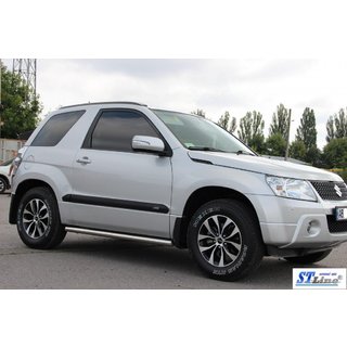 Sidebars BB001 (2 stuks, RVS) Suzuki Grand Vitara 2005–2017 foto 4