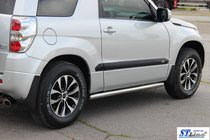 Suzuki Grand Vitara 2005–2017 Sidebars BB001 (2 stuks, RVS) foto 6