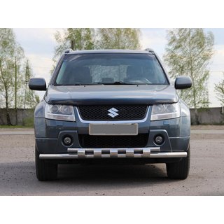 Voorste bullbar ST015 (RVS) Suzuki Grand Vitara 2005–2017 foto 1