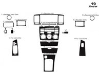 Toyota Corolla 2002–2007 Dashboard sierlijsten (2004-2007) Aluminium foto 3