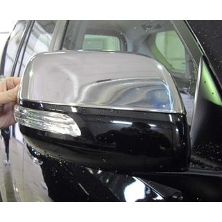 RVS spiegelkappen (2 stuks) Toyota Land Cruiser Prado 150 2009–2023 foto 2