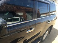 Toyota Land Cruiser 200 2007–2021 Ruitlijsten set (6 stuks, RVS) Carmos - Turks staal foto 7