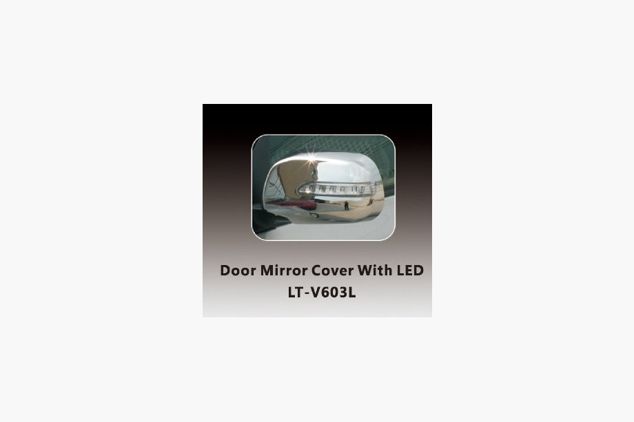 Toyota Rav 4 2006–2013 Spiegelkappen met LED (2 st., kunststof) Image