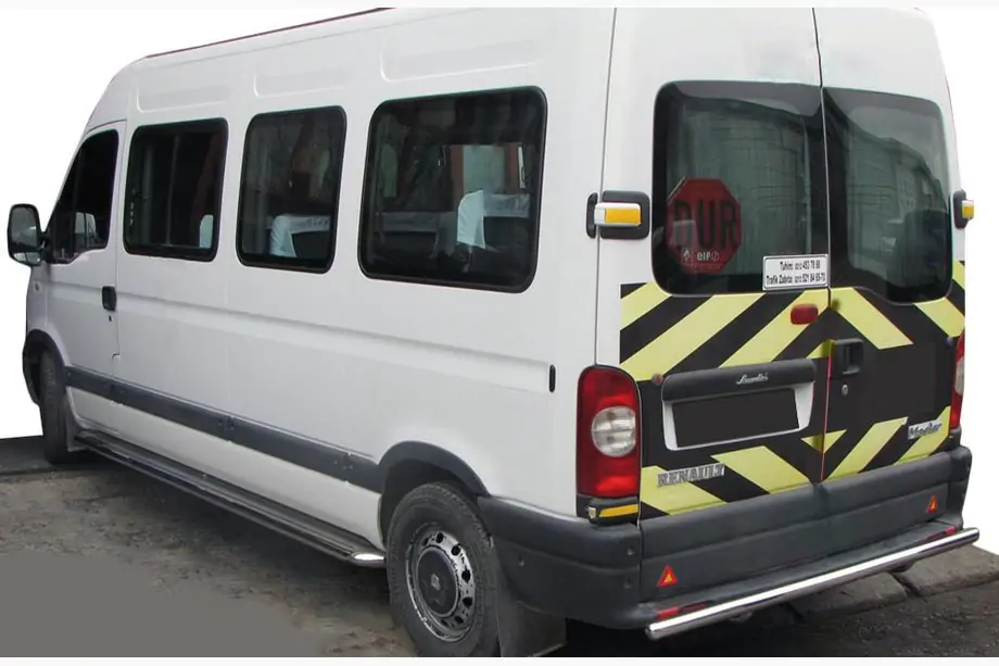 Nissan Interstar 2002–2010 Achterbeschermbeugel AK002 (RVS) Image