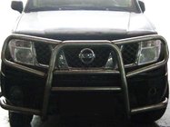 Nissan Navara 2006–2015 Bullbar WT025 dubbel (RVS) foto 1