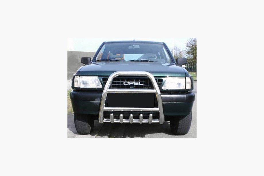 Opel Frontera 1991–1998 RVS bullbar QT007 Image