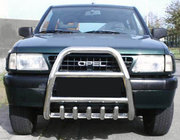 Opel Frontera 1991–1998 RVS bullbar QT007 foto 1