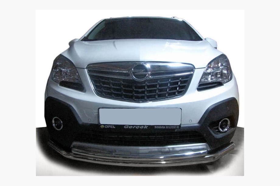 Opel Mokka 2012–2021 Voorbeschermbeugel ST014 (RVS) Image