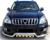 Toyota Land Cruiser Prado 120 2002–2009 Voorbeugel ST013 (RVS) foto 1