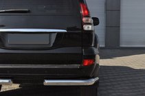 Toyota Land Cruiser Prado 120 2002–2009 Achterhoeken AK003 (2 st., RVS) foto 7