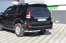 Toyota Land Cruiser Prado 120 2002–2009 Achterhoeken AK003 (2 st., RVS) foto 8