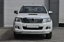 Toyota Hilux 2006–2015 Frontbescherming ST008 (RVS) foto 5