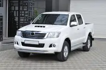Toyota Hilux 2006–2015 Frontbescherming ST008 (RVS) foto 4