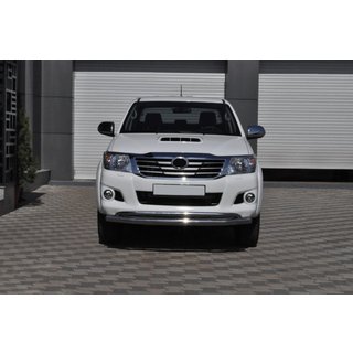 Frontbescherming ST017 (RVS) Toyota Hilux 2006–2015 foto 2
