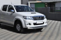 Toyota Hilux 2006–2015 Frontbescherming ST017 (RVS) foto 4