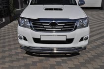 Toyota Hilux 2006–2015 Frontbescherming ST017 (RVS) foto 5