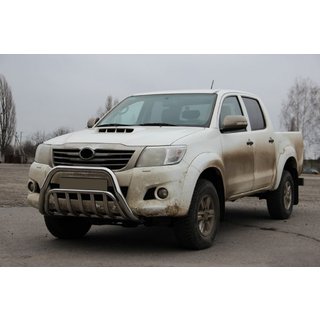 Bullbar WT002 (RVS) Toyota Hilux 2006–2015 foto 2