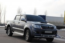 Toyota Hilux 2006–2015 Voorbeschermbeugel ST014 (RVS) foto 4