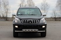 Toyota Land Cruiser Prado 120 2002–2009 Voorste bullbar ST015 (RVS) foto 3