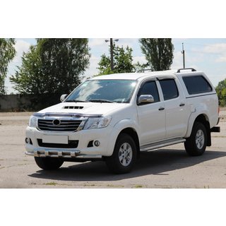 RVS voorbumperbescherming ST015 Toyota Hilux 2006–2015 foto 2